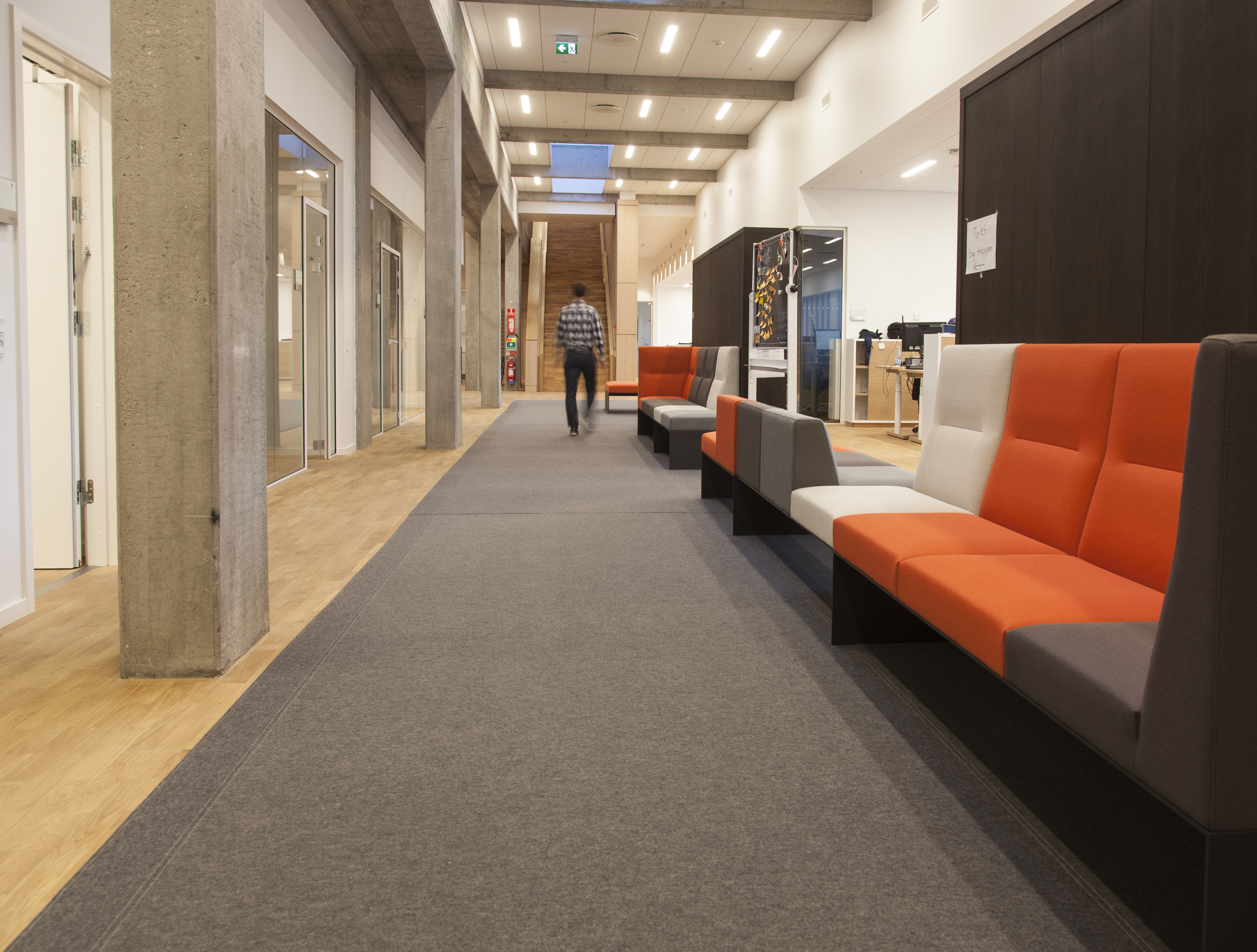 Panum instituttet, Fraster filt tæppe gråt (3)